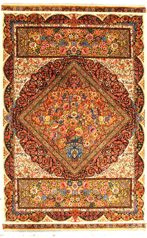 Ardeshir Fine Persian Silk Carpet
